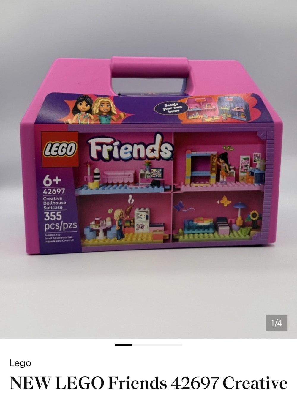 LEGO Friends Creative Dollhouse Suitcase 42697